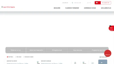 Screenshot preview of airalgerie.dz