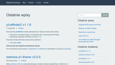 Screenshot preview of rob006.net