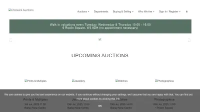 Screenshot preview of chiswickauctions.co.uk