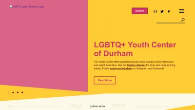 Screenshot preview of lgbtqcenterofdurham.org