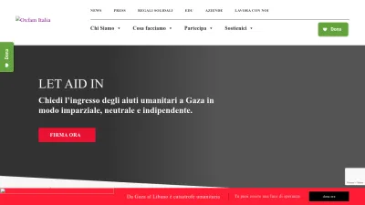 Screenshot preview of oxfamitalia.org