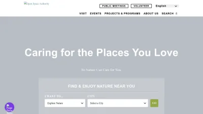 Screenshot preview of openspaceauthority.org