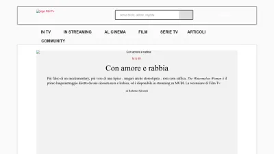 Screenshot preview of filmtv.it