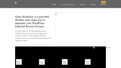 Screenshot preview of oasisworkflow.com