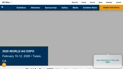 Screenshot preview of worldagexpo.com