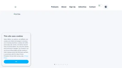 Screenshot preview of lifeaudio.com
