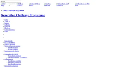 Screenshot preview of generationcp.org