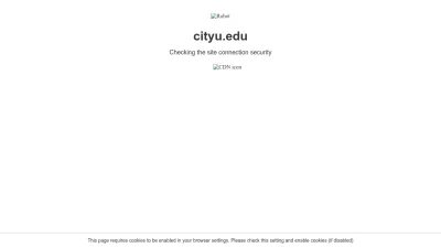 Screenshot preview of cityu.edu