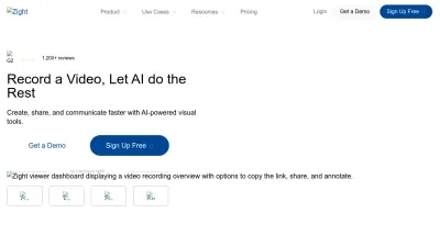 Screenshot of Zight.com