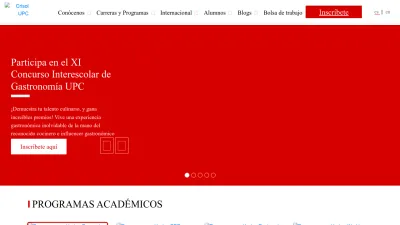 Screenshot preview of upc.edu.pe
