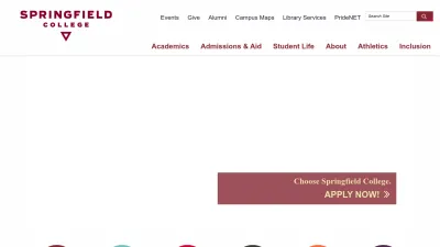 Screenshot preview of springfield.edu