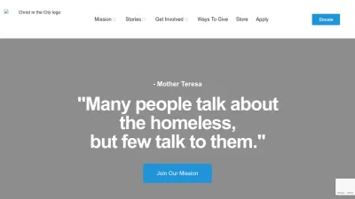 Screenshot preview of christinthecity.org