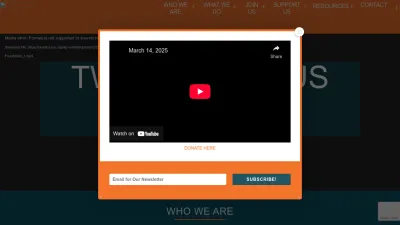 Screenshot preview of twobitcircus.org