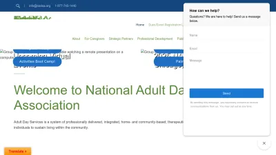 Screenshot preview of nadsa.org