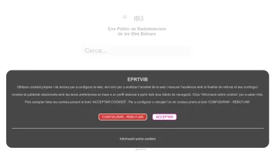 Screenshot preview of ib3.org