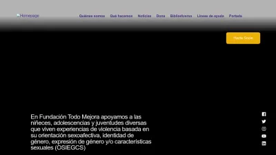Screenshot preview of todomejora.org