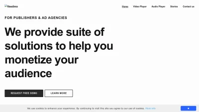 Screenshot preview of veedmo.com