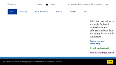 Screenshot preview of caresearch.com.au