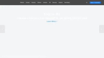Screenshot preview of unitree.com