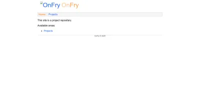 Screenshot preview of onfry.com