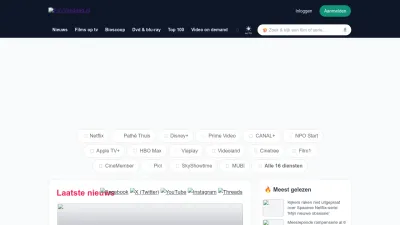 Screenshot preview of filmvandaag.nl