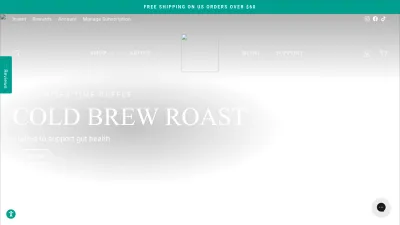 Screenshot preview of puritycoffee.com