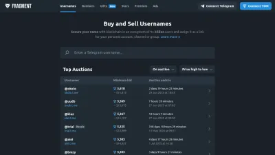 Screenshot preview of fragment.com