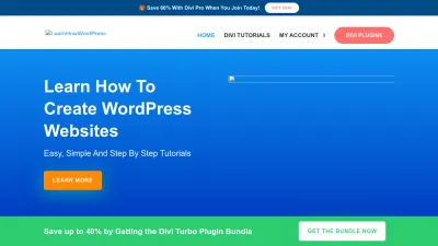 Screenshot preview of learnhowwp.com
