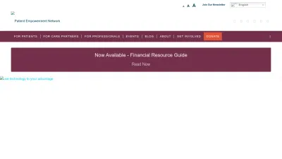 Screenshot preview of powerfulpatients.org