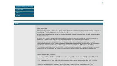 Screenshot preview of edizionieuropee.it