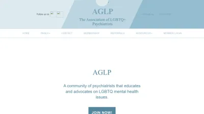 Screenshot preview of aglp.org