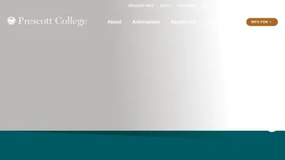 Screenshot preview of prescott.edu