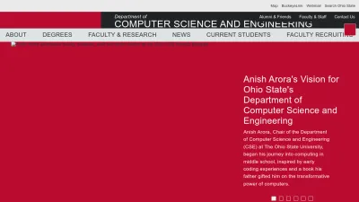 Screenshot of Cse.osu.edu