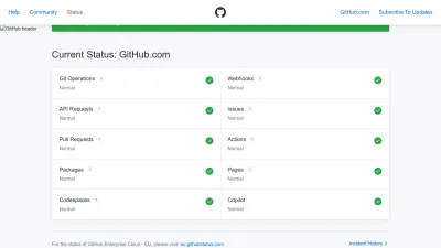 Screenshot preview of githubstatus.com