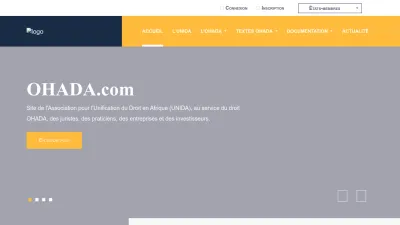 Screenshot preview of ohada.com