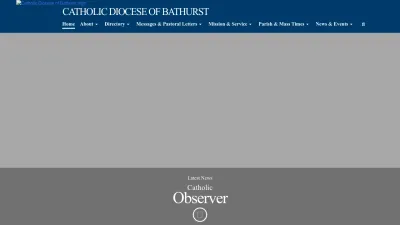 Screenshot preview of bathurst.catholic.org.au