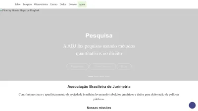 Screenshot preview of abj.org.br
