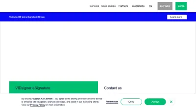 Screenshot preview of validatedid.com