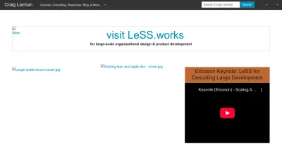 Screenshot preview of craiglarman.com