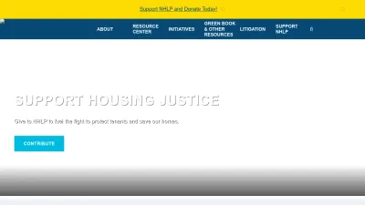 Screenshot preview of nhlp.org
