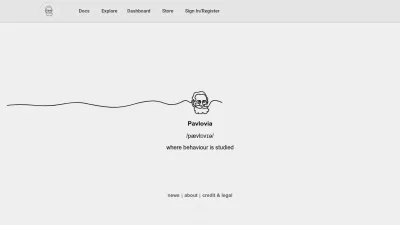Screenshot preview of pavlovia.org
