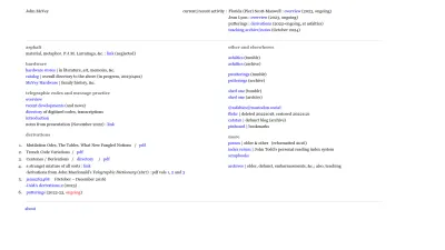 Screenshot preview of jmcvey.net