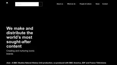 Screenshot preview of bbcstudios.com