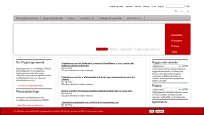 Screenshot preview of fln.dk