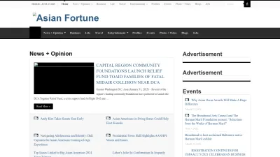 Screenshot preview of asianfortunenews.com