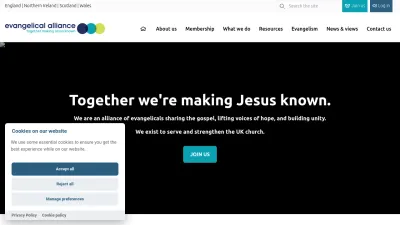Screenshot preview of eauk.org
