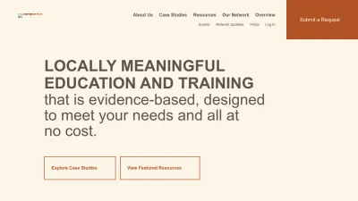 Screenshot preview of opioidresponsenetwork.org