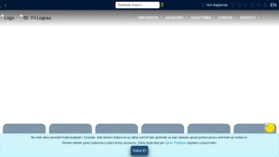 Screenshot preview of uludag.edu.tr