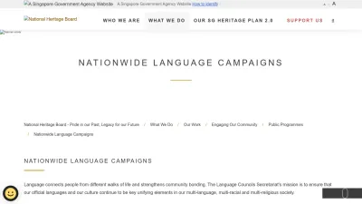 Screenshot preview of languagecouncils.sg