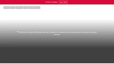Screenshot preview of wheeling.edu